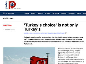 'Turkey's choice' is not only Turkey's