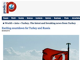 Exciting countdown for Turkey and Russia