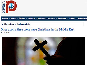 Bir zamanlar Ortadoğu’da Hristiyanlar yaşardı