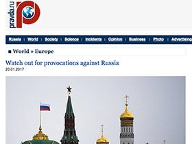 Rusya’ya yönelik provokasyonlara dikkat