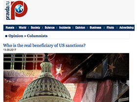 ABŞ sanksiyalarının əsl qalibi kimdir?