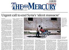 Urgent call to end Syria's 'silent massacre'
