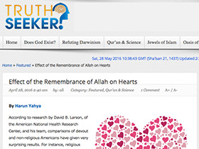 Hearts find peace in the remembrance of Allah