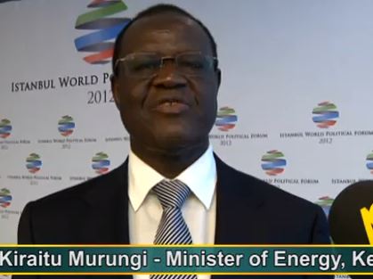 Minister of Energy - Kenya, Kiraitu Murungi