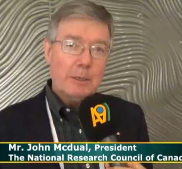 The National Research Council of Canada, President John Mcdual