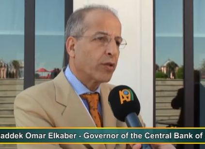 Governor of the Central Bank of Libya, Saddek Omar Elkaber