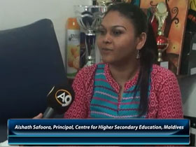 Aishath Safoora, Principal, Centre for Higher Secondary Education, Maldives