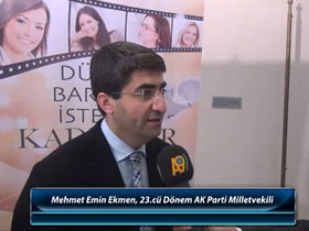 Mehmet Emin Ekmen, 23.cü Dönem AK Parti Millet Vekili 