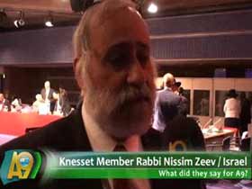 Knesset Member Rabbi Nissim Zeev / Israel