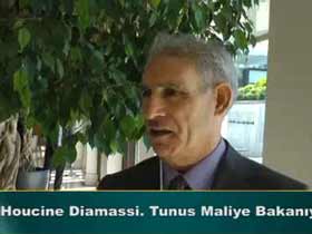 Ben Houcine Diamassi, Tunus Maliye Bakanı