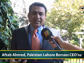Aftab Ahmed, Pakistan Lahore Borsası CEO'su