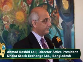 Ahmad Rashid Lali, Director & Vice President Dhaka Stock Exchange Ltd. Bangladesh
