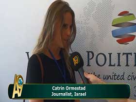 Catrin Ormestad, Journalist Israel