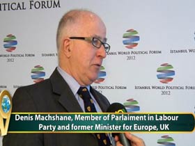 İngiliz İşçi Partisi Milletvekili ve AB'den sorumlu eski bakanı, Denis Machshane