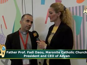 Father Prof. Fadi Daou, Maronite Catholic Church President and CEO of Adyan