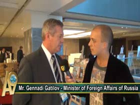 Minister of Foreign Affairs of Russia, Gennadi Gatilov