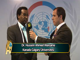 Dr Hussein Ahmed Warsame, Kanada Calgary Üniversit