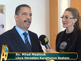 Libya Havaalanı Kurumunun Başkanı - Milad Maatouk