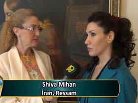 Shiva Mihan, İran, Ressam