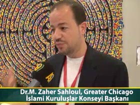 Dr. M. Zaher Sahloul, Greater Chicago İslami Kuruluşlar Konseyi Başkanı