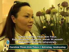Caroline Thien Kim Tieux, Astrolog, Jeobiyolog