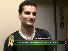 Javel / Leuven Katolik Üniversitesi’nde Öğrenci