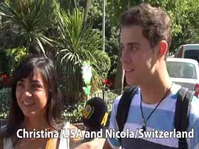 Christina/ABD ve Nicola/İsviçre