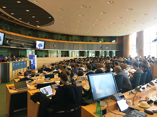 “Palestinians and Israelis moving towards needs-based solutions”  Conference at the European Parliament 