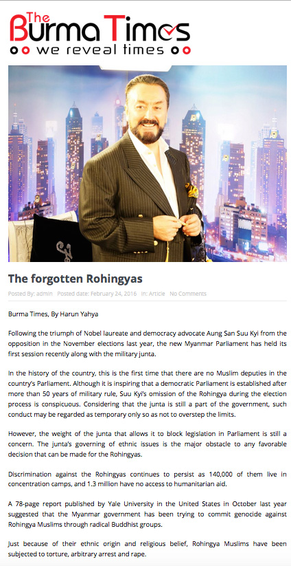 The Forgotten Rohingyas
