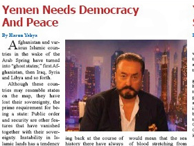  Yemen’in Demokrasi ve Barışa ihtiyacı var 