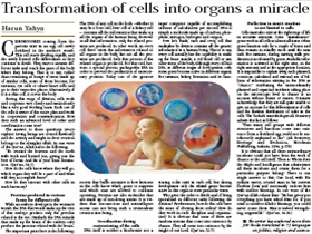 Hücrelerin Farklı Organlara Dönüşmesi Dünyadaki En