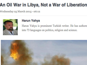 Libya’daki Savaşın Sebebi Özgürlük değil Petrol