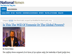 Bu Yemenlerin iradesi mi, global güçlerin mi? 