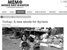 Suriyeliler için yeni bir yurt Türkiye