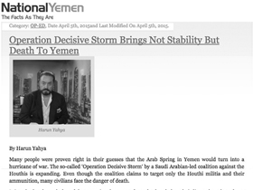 Kararlılık Fırtınası Operasyonu Yemen’e İstikrar D