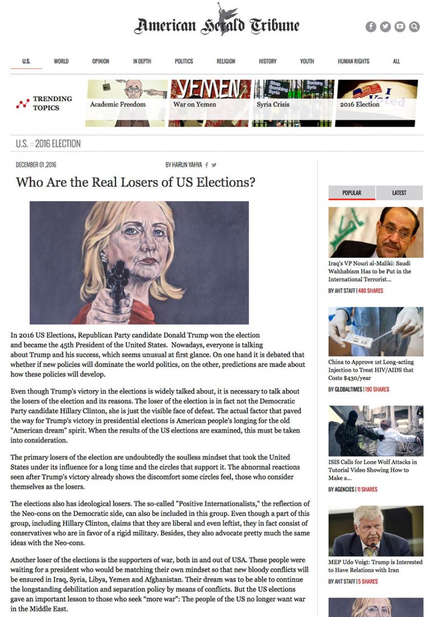 Who Are the Real Losers of US Elections? 