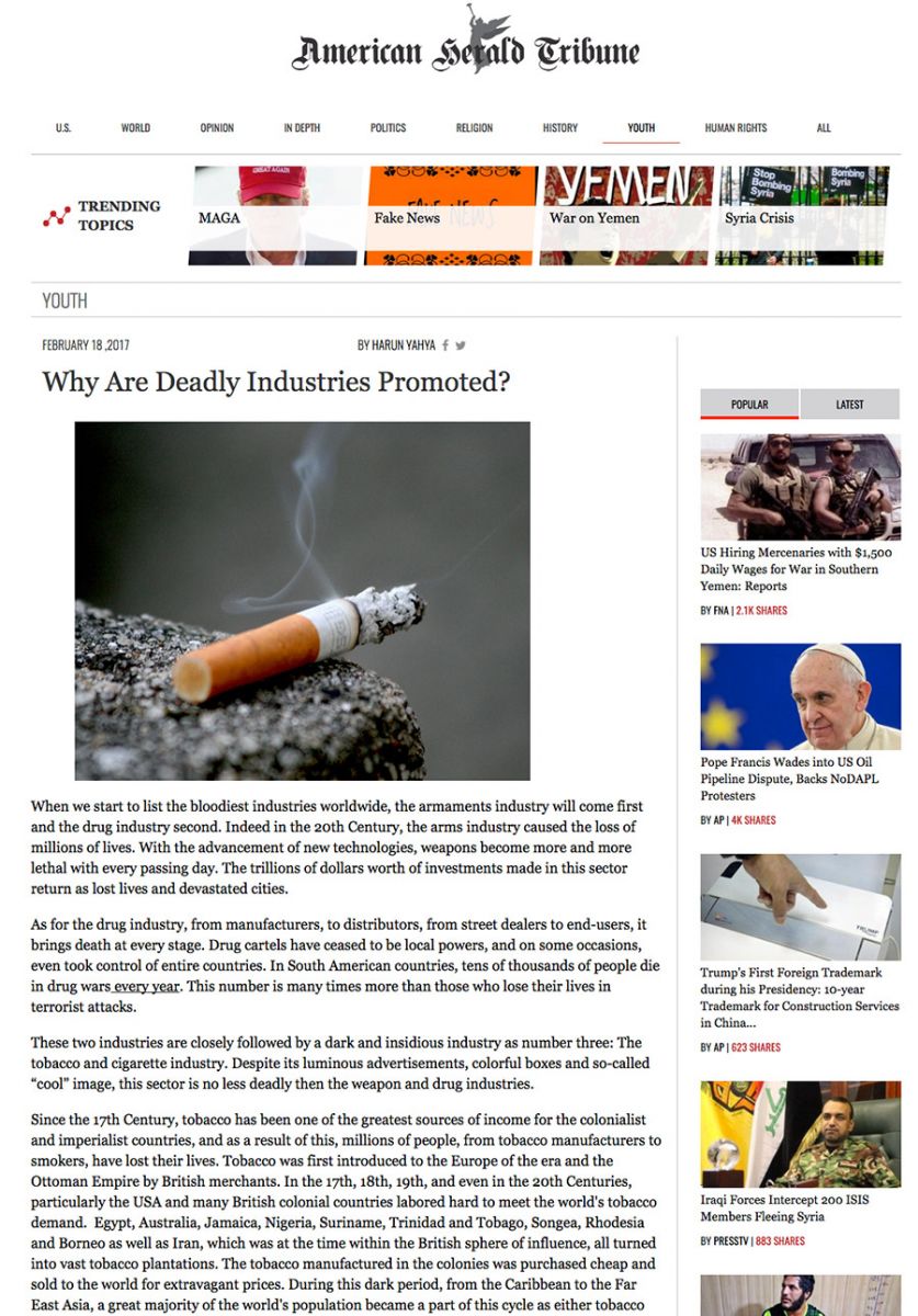 Sigara Hakkındaki Gerçekler: Ölümcül sektörler neden teşvik ediliyor?