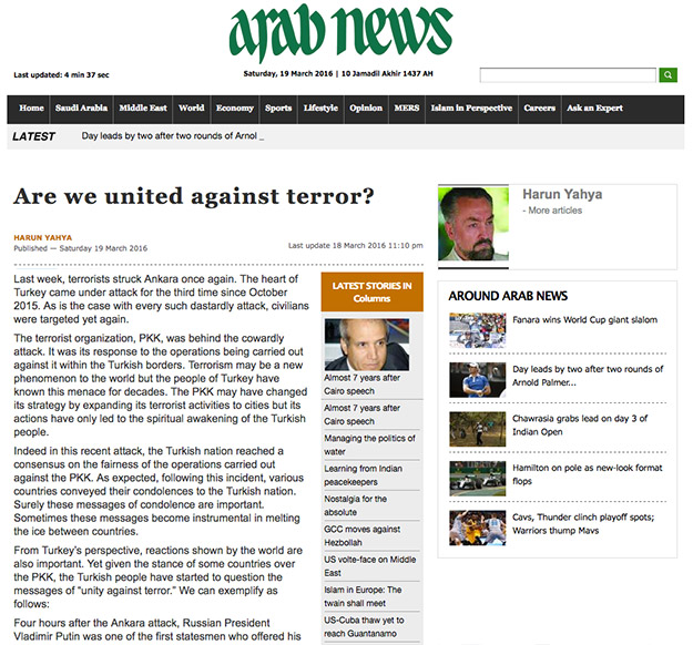 Are we united against terror?