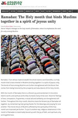 Ramadan: The Holy month that binds Muslims together in a spirit of joyous unity