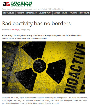 Radyoaktivite sınır tanımaz
