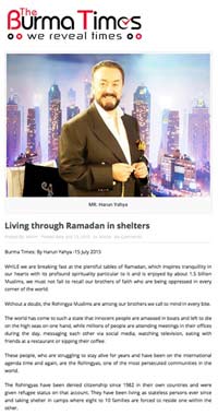 Ramazan'ı Barınaklarda Yaşayan Rohingyalı Müslüman