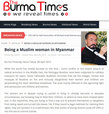 Being a Muslim woman in Myanmar