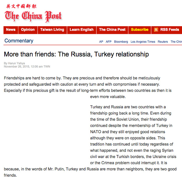 More Than Friends: The Russia, Turkey Relationship