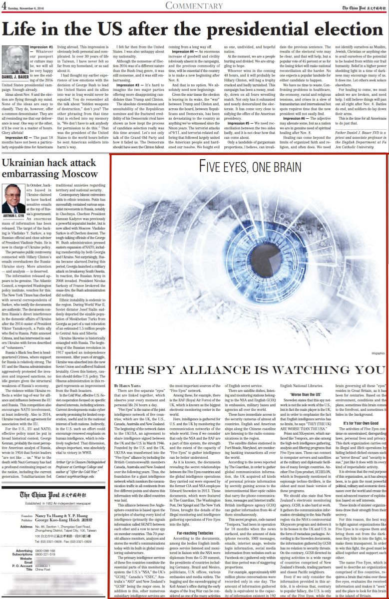 Five Eyes, One Brain... The Spy Alliance is watching you 