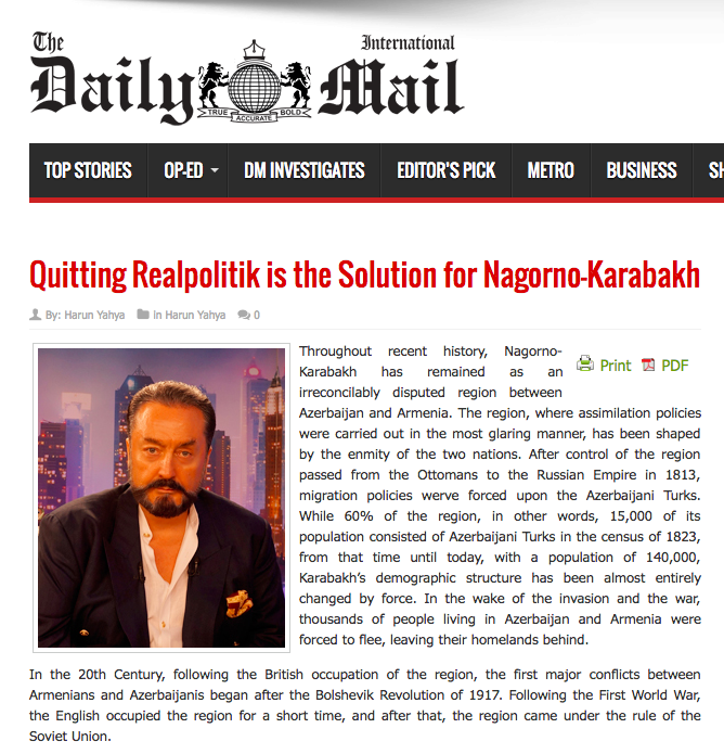 Quitting Realpolitik is the Solution for Nagorno-K