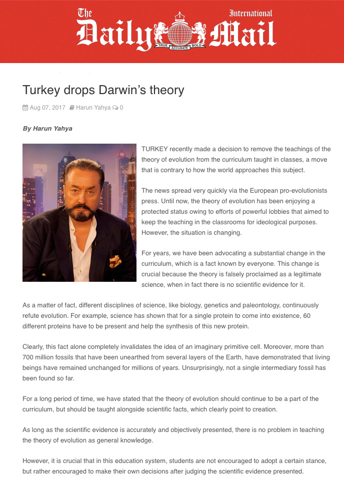 Türkiye, müfredat ve evrim
