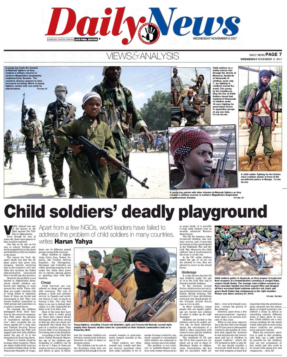 İnsanlığın Kapanmayan Yarası: Çocuk Askerler