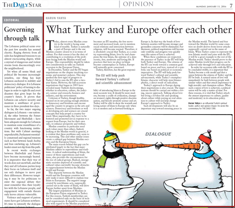 Avrupa Birliği için Nasıl bir Türkiye? 