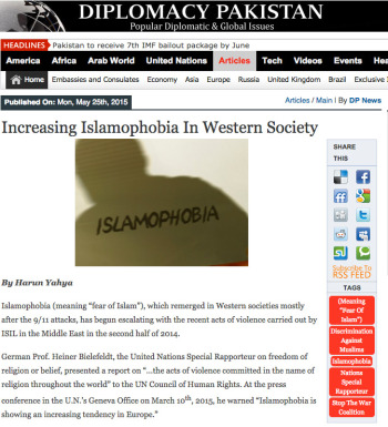 Increasing Islamophobia In Western Society