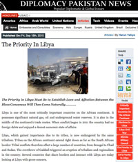 Libya’da Öncelik Bloklar Arası Sevgi ve Şefkat Tes